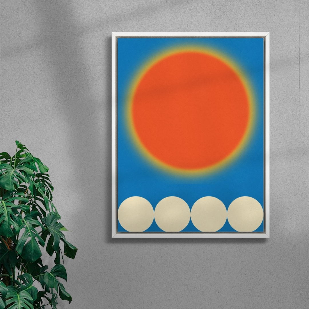 Summer Solstice contemporary wall art print by Dohee Kwon - sold by DROOL