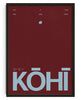 Kōhī contemporary wall art print by Henry M. - sold by DROOL