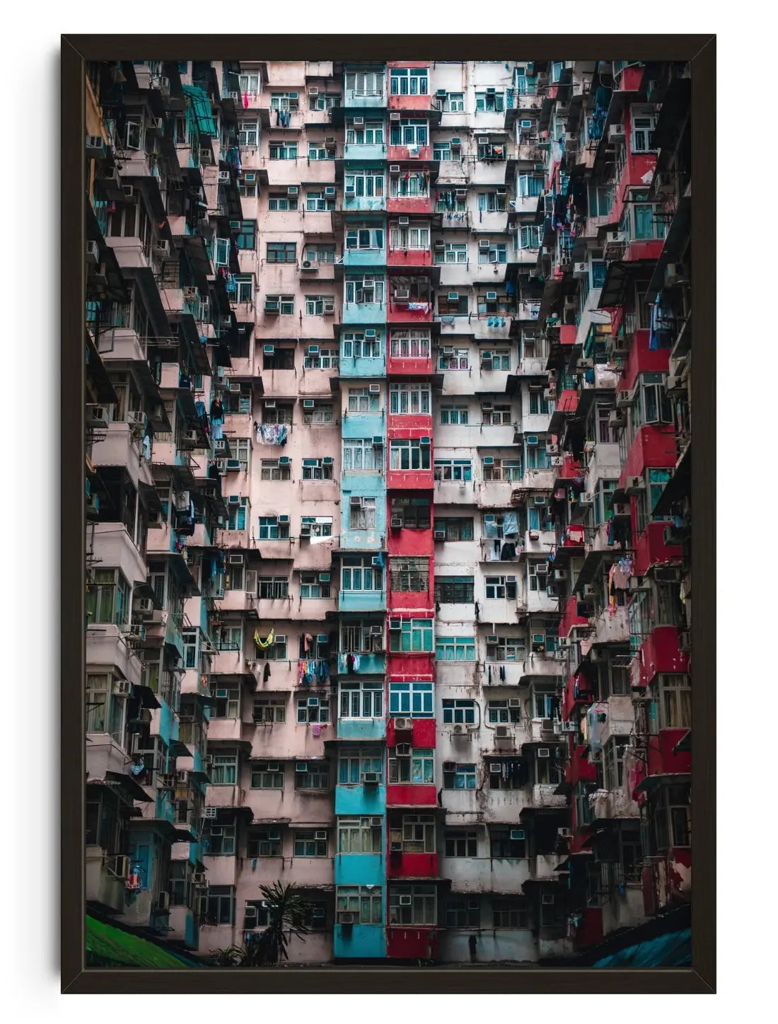 Yick Cheong Building contemporary wall art print by Alex Stead - sold by DROOL