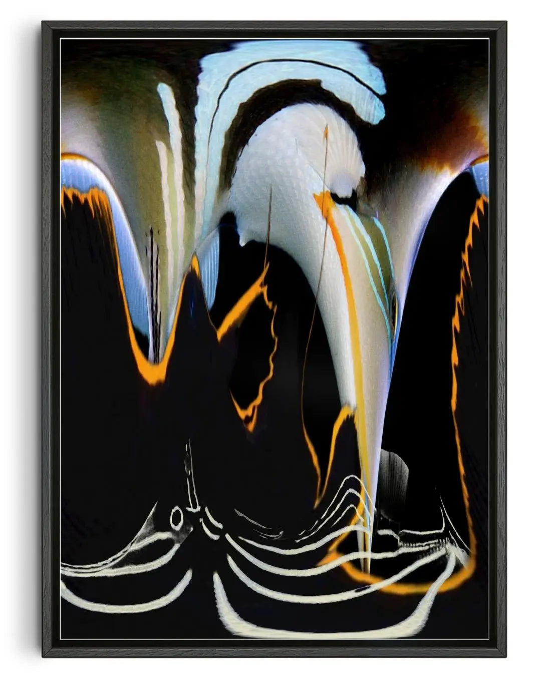 Reef contemporary wall art print by HIRA.vision - sold by DROOL