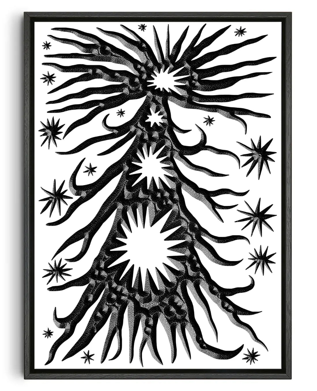 FOSSIL-COMET contemporary wall art print by Célestin Krier - sold by DROOL