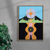 Atami contemporary wall art print by Shinzo Noda - sold by DROOL