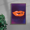 Euphoria contemporary wall art print by Justyna Frąckiewicz - sold by DROOL