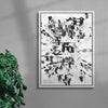 Blast contemporary wall art print by Todd Pham - sold by DROOL
