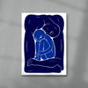 Inner Child contemporary wall art print by Henrik Delehag - sold by DROOL