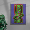 ACID contemporary wall art print by Ignorance1 - sold by DROOL