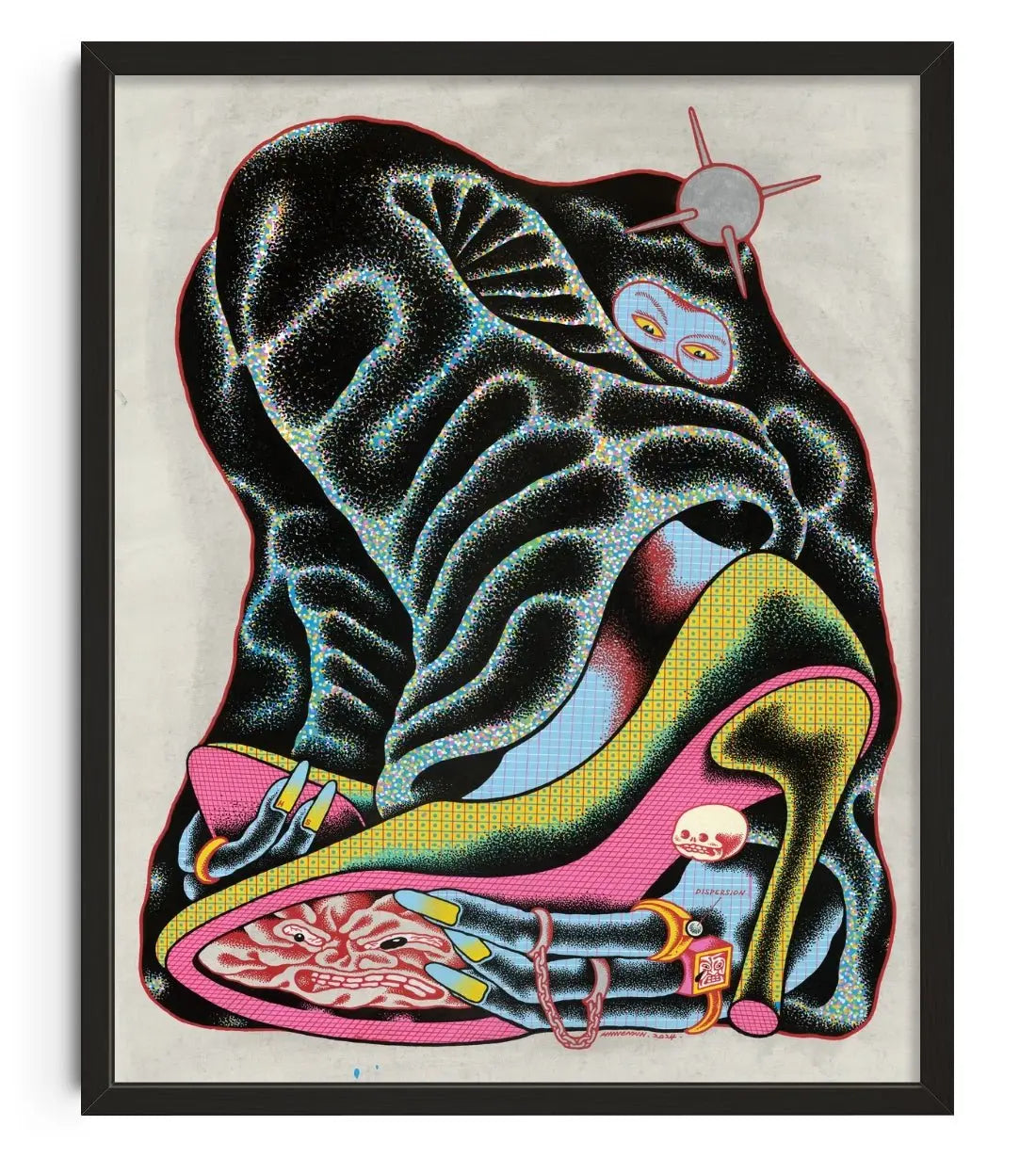 Secret No. 1 contemporary wall art print by LINWENXIN - sold by DROOL