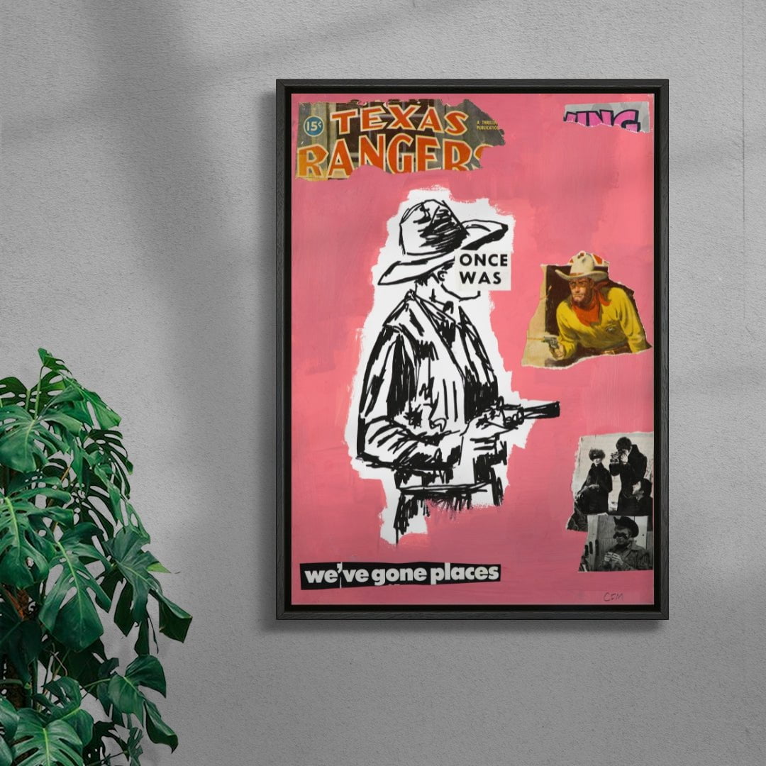 Change contemporary wall art print by Caitlin Flood-Molyneux - sold by DROOL