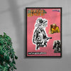 Change contemporary wall art print by Caitlin Flood-Molyneux - sold by DROOL