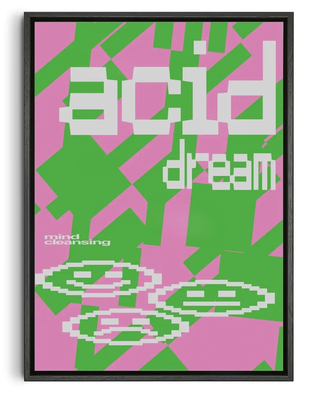 Acid Dream contemporary wall art print by Sven Silk - sold by DROOL