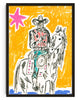 Honourable contemporary wall art print by Caitlin Flood-Molyneux - sold by DROOL