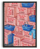 Bild in Galerie-Viewer laden, Thank You But No. 50 Bags contemporary wall art print by Daukantė - sold by DROOL