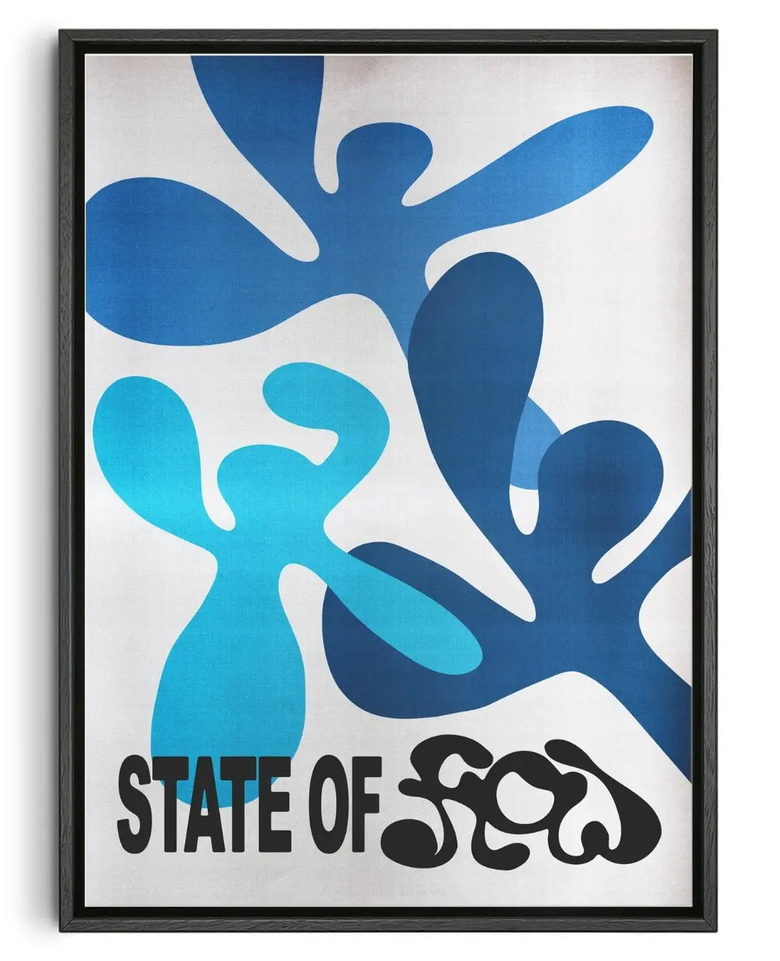 State of Flow contemporary wall art print by 3WillyT - sold by DROOL