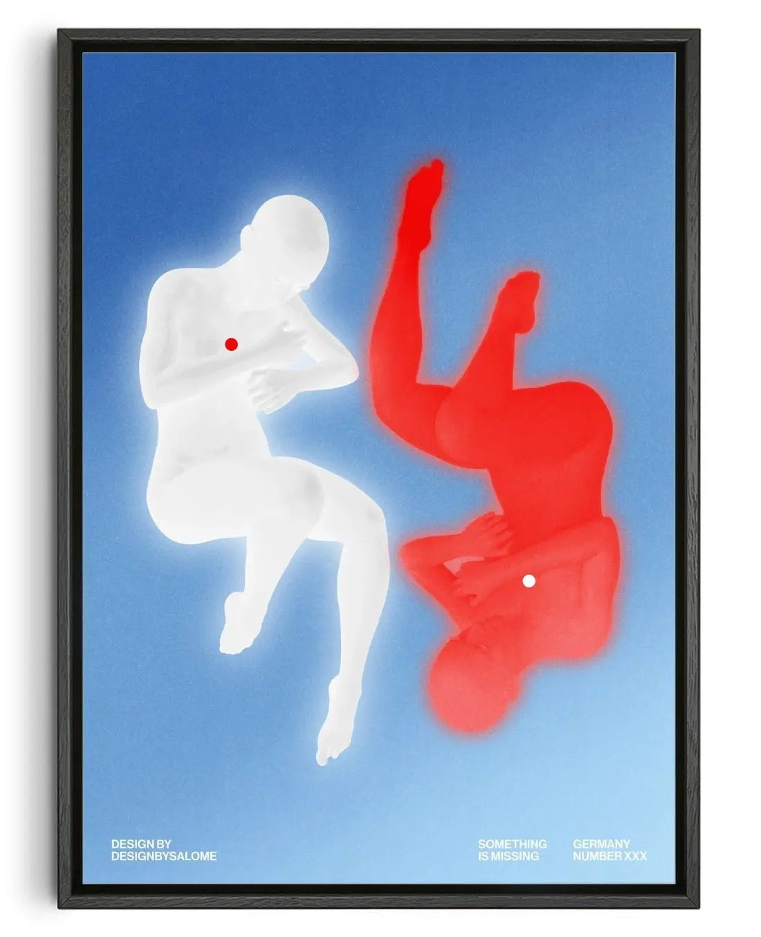Something is missing contemporary wall art print by Salome Frenzel - sold by DROOL