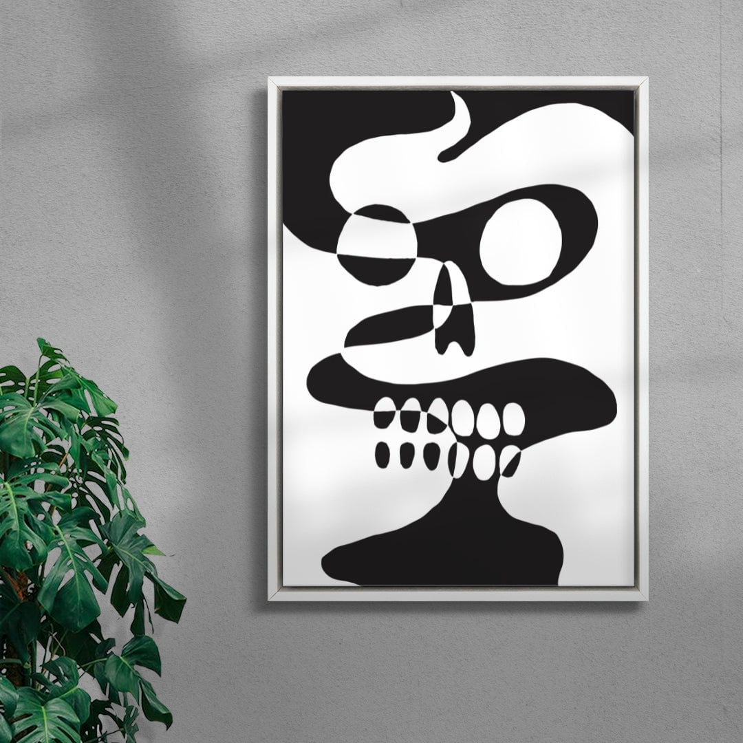 SMOKE SCREEN contemporary wall art print by Max Blackmore - sold by DROOL