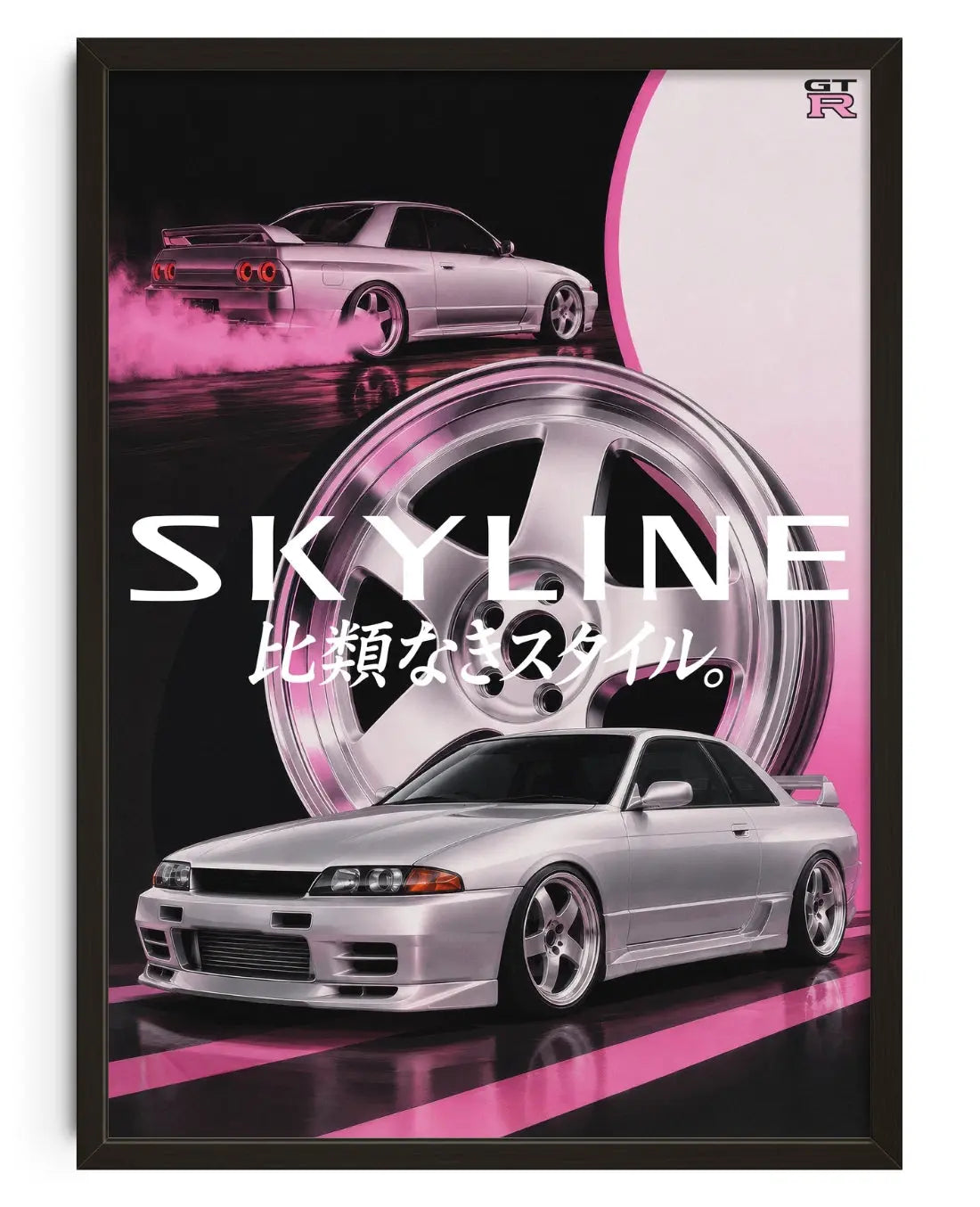 Skyline Fever contemporary art print by Xela - sold by DROOL