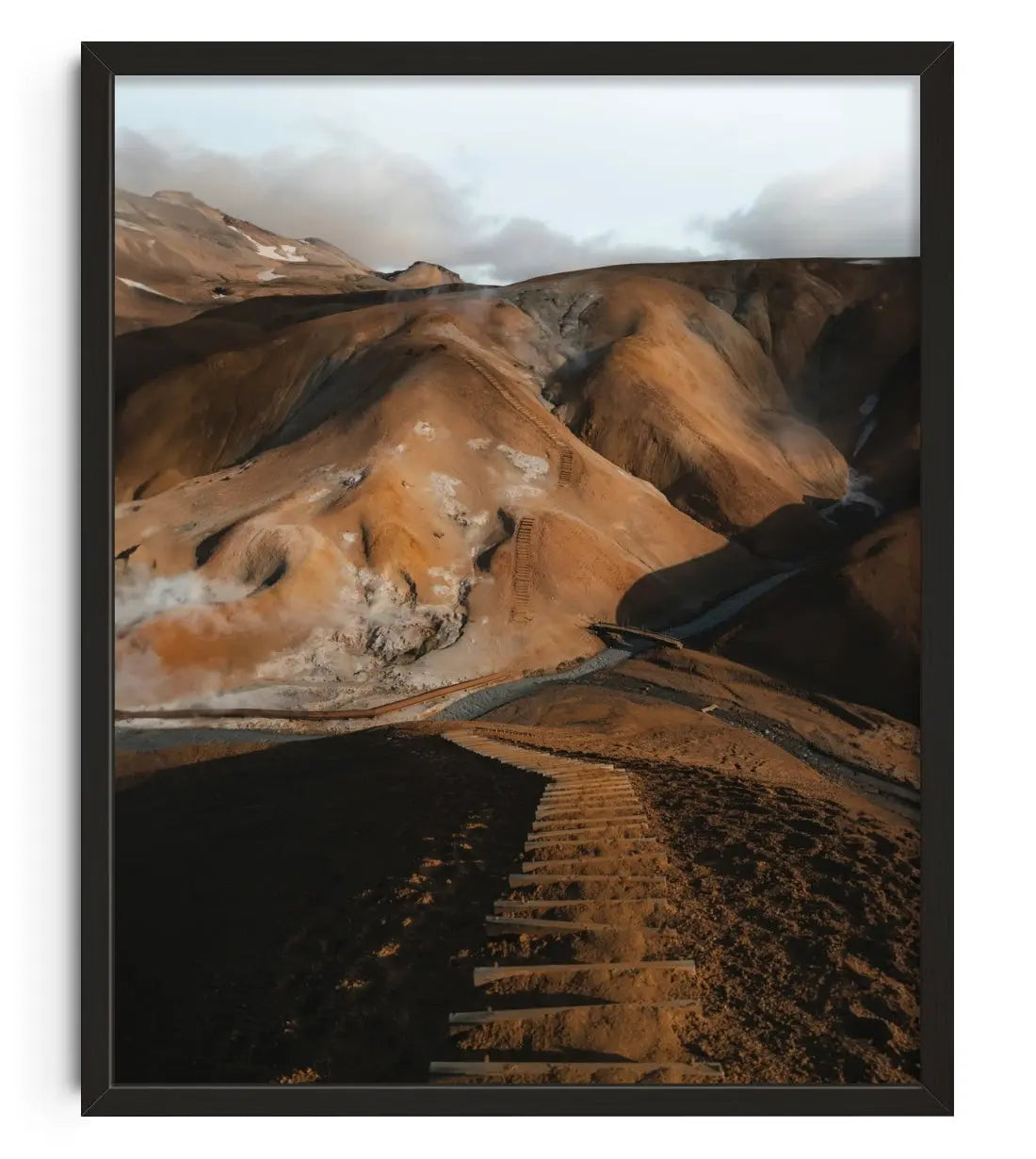 Stairway to heaven contemporary wall art print by Manuela Palmberger - sold by DROOL