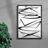 Klubnacht Neubad contemporary wall art print by Alessio Borando - sold by DROOL
