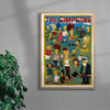 The Simpsons contemporary wall art print by Deadly Prey - sold by DROOL