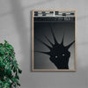 Freiheit contemporary wall art print by Meindl Taxer - sold by DROOL