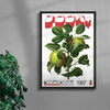 Two Apples contemporary wall art print by George Kempster - sold by DROOL