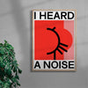 I Heard a Noise contemporary wall art print by Marco Oggian - sold by DROOL