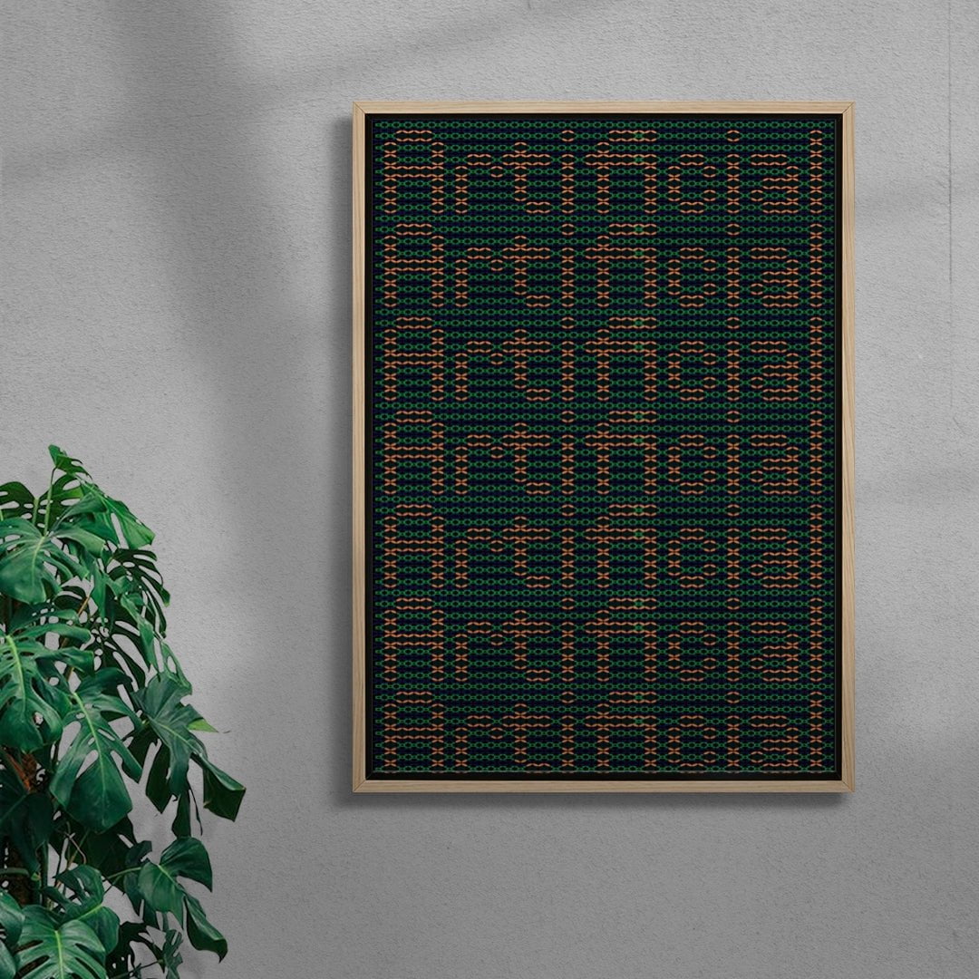 Poster 189 (Artificial) contemporary wall art print by Gang Buron-Yi - sold by DROOL
