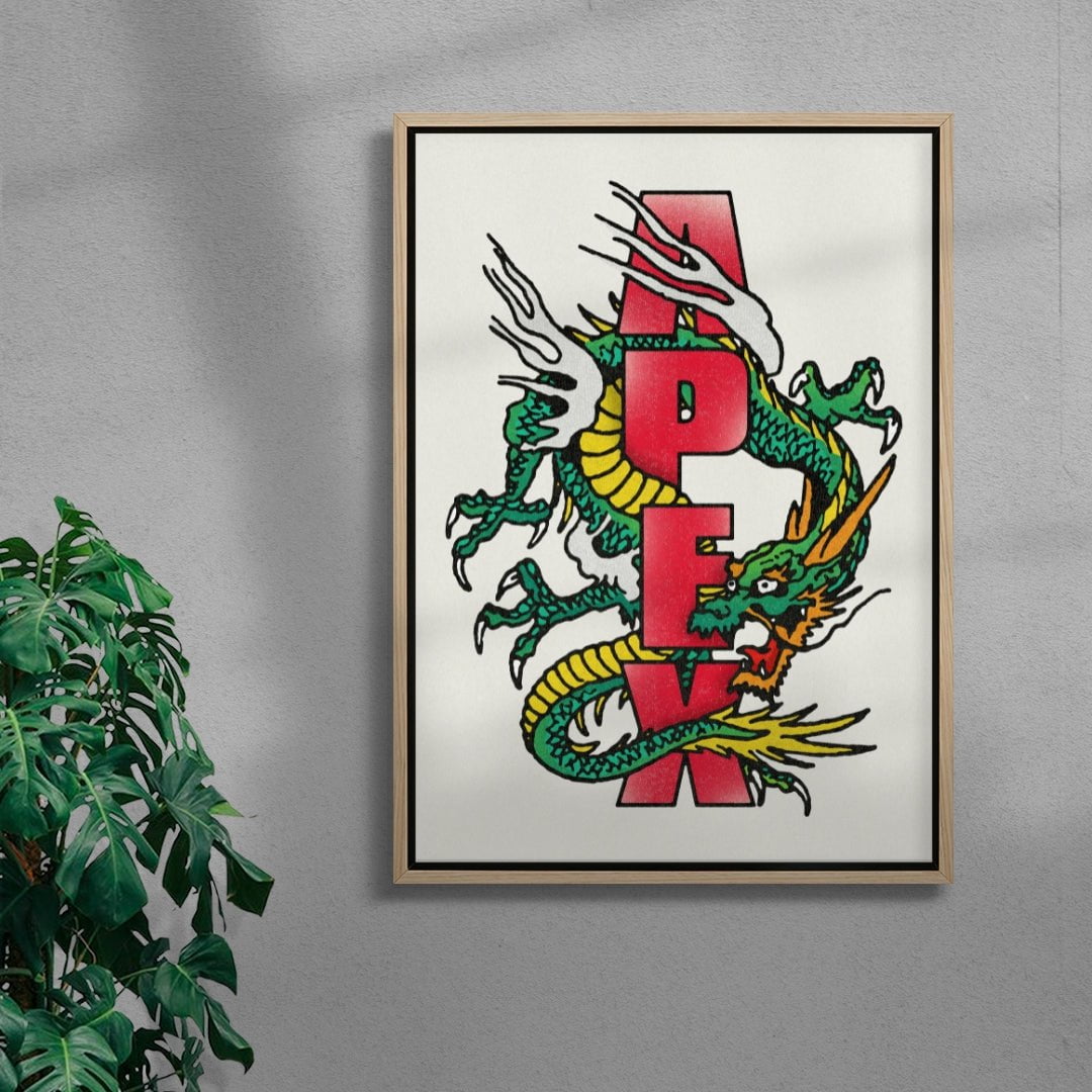 Apex contemporary wall art print by Othman Zougam - sold by DROOL
