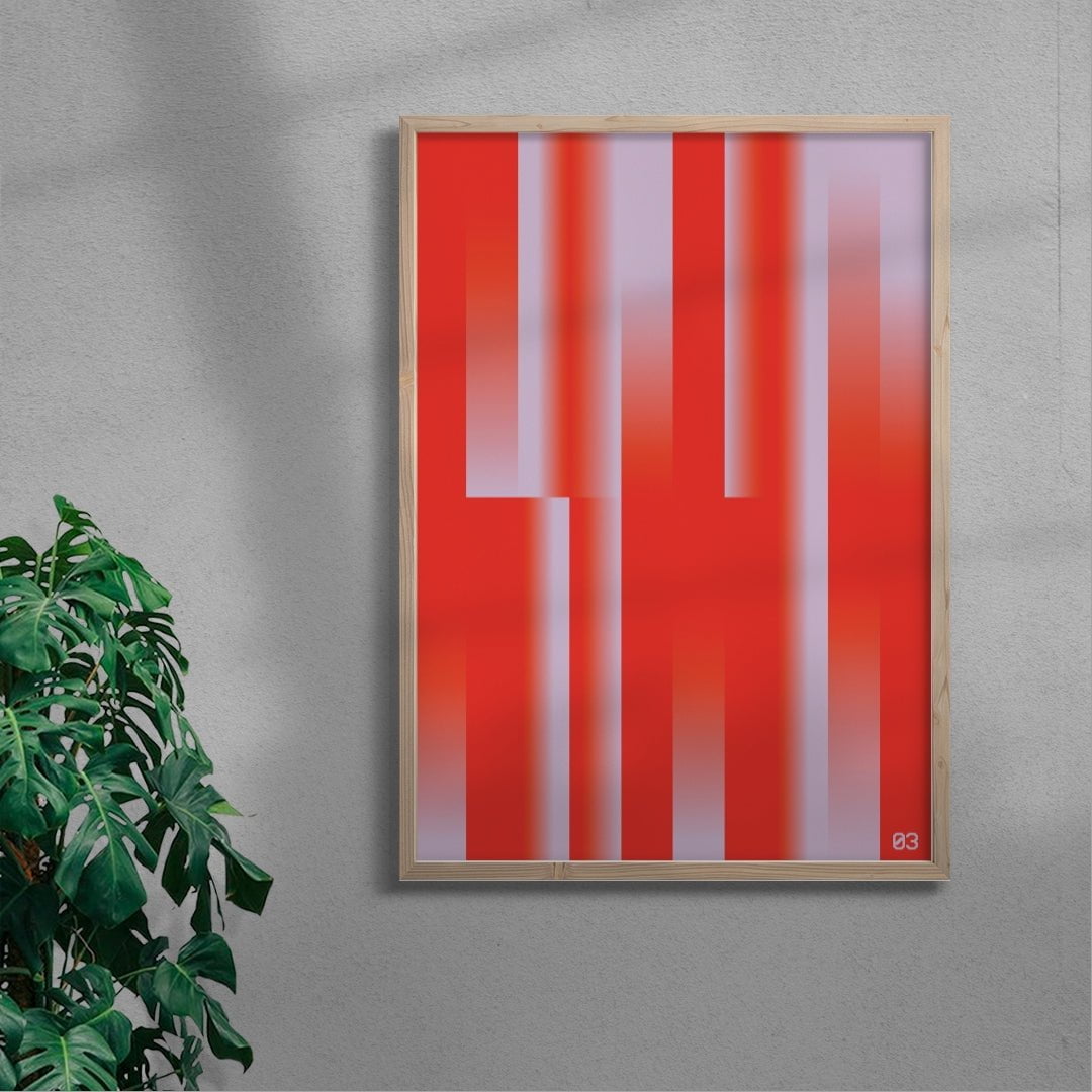 11.7x16.5" (A3) Grade 03 - UNFRAMED contemporary wall art print by Adam Foster - sold by DROOL