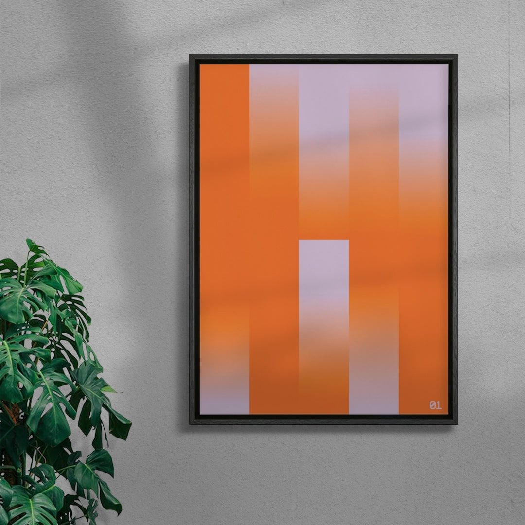 Grade 01 contemporary wall art print by Adam Foster - sold by DROOL