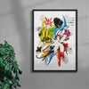 Something Bright contemporary wall art print by Kitasavi - sold by DROOL