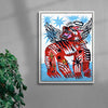 All Dogs Go To Heaven contemporary wall art print by Kwonny - sold by DROOL