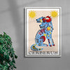 Cerberus II contemporary wall art print by Kwonny - sold by DROOL