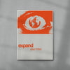 Expand your mind contemporary wall art print by Adam Foster - sold by DROOL
