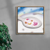 Spoonful contemporary wall art print by Oriane Jeanselme - sold by DROOL