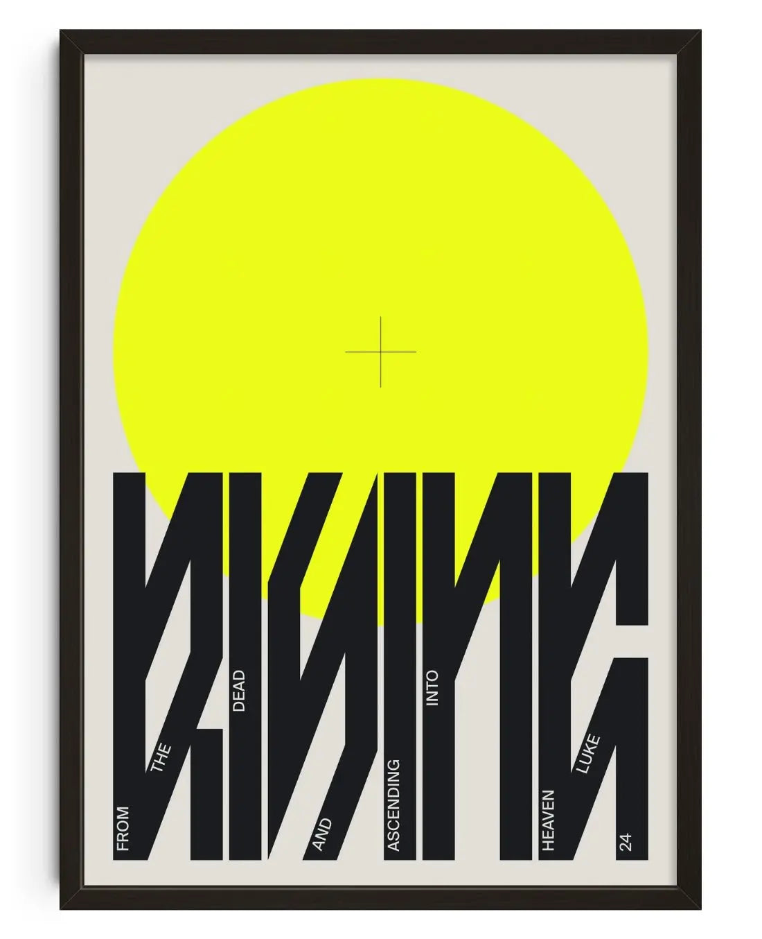 RISING contemporary wall art print by Xtian Miller - sold by DROOL