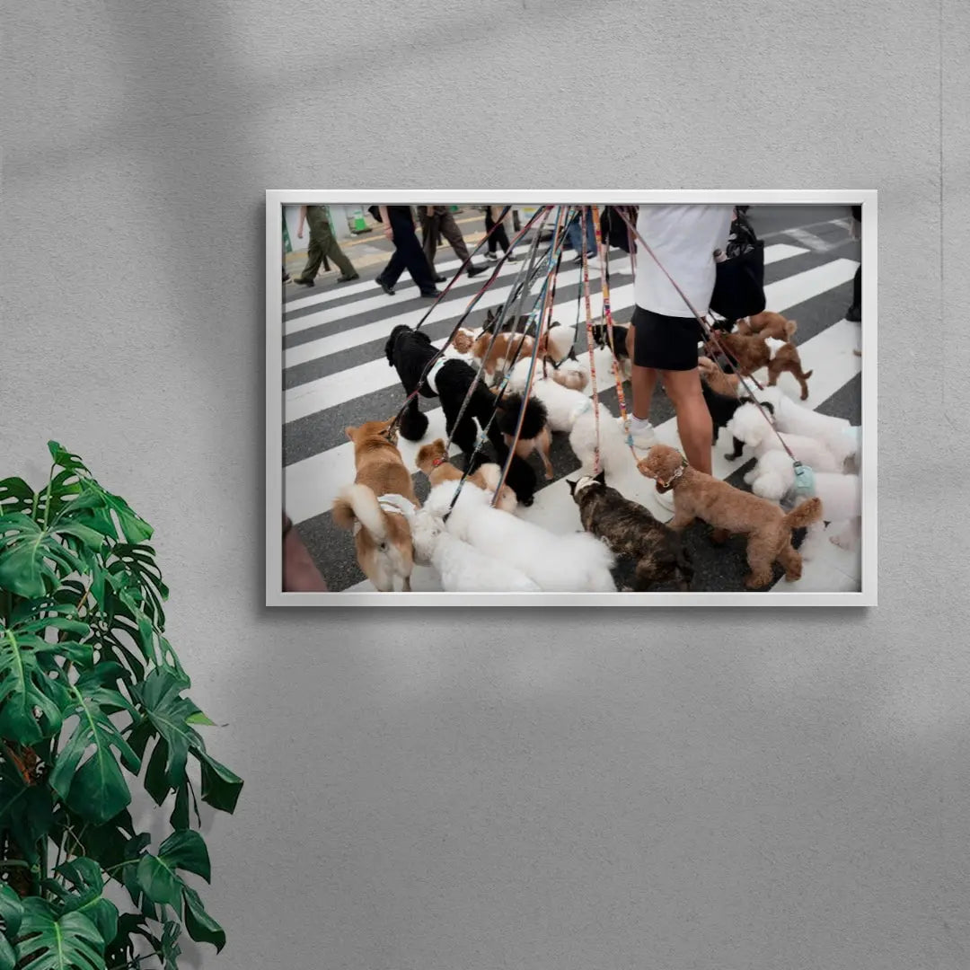 Pack Mentality contemporary wall art print by Sum Of Parts - sold by DROOL