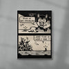 This Is My Problem contemporary wall art print by Laserblazt - sold by DROOL