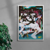 Fractured Youth contemporary wall art print by Kitasavi - sold by DROOL