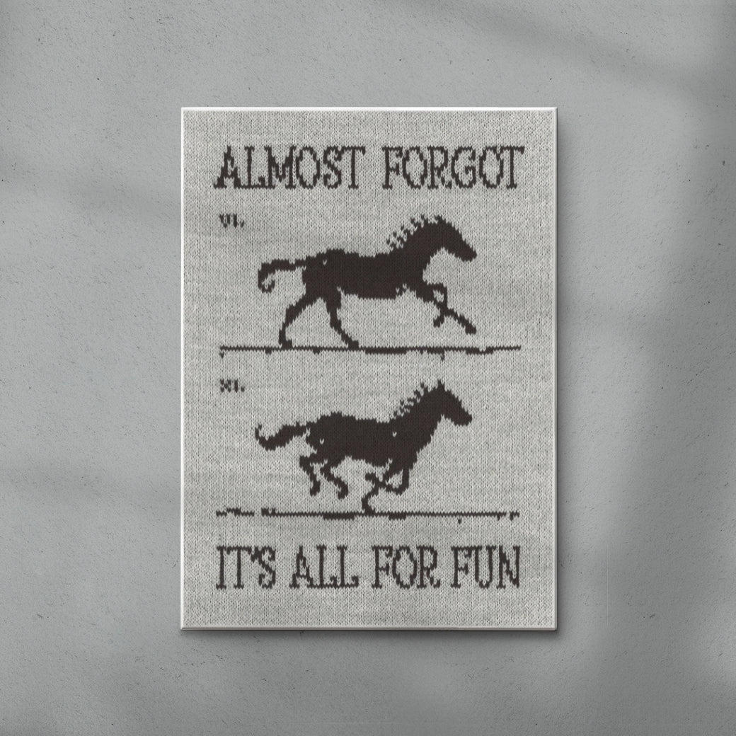 It’s All for Fun contemporary wall art print by Alexander Khabbazi - sold by DROOL