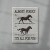 It’s All for Fun contemporary wall art print by Alexander Khabbazi - sold by DROOL