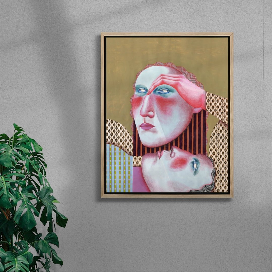 Dunes contemporary wall art print by Carla Petelski - sold by DROOL
