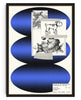 Cargar imagen en el visor de la galería, Inner Child Blue contemporary wall art print by Salome Frenzel - sold by DROOL