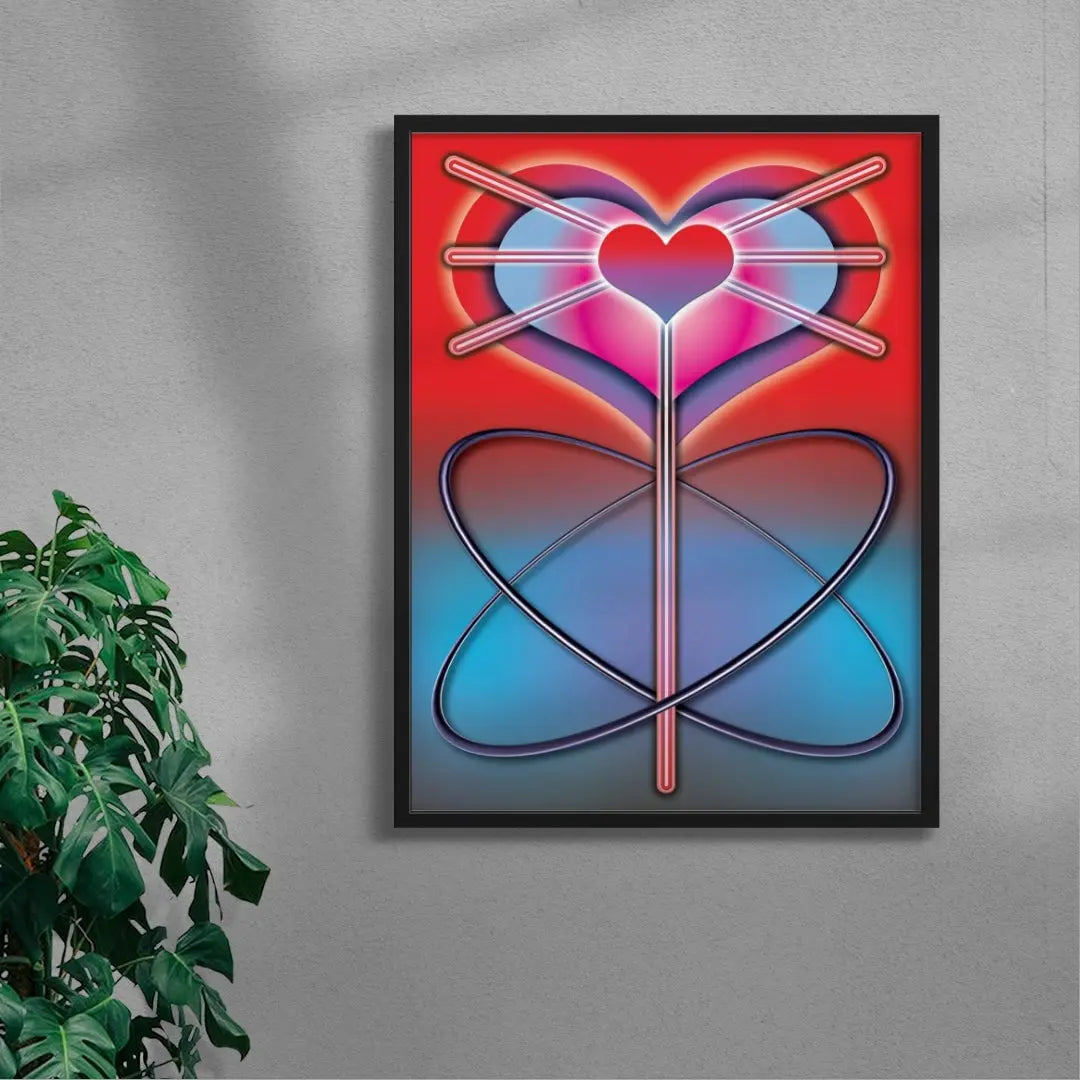 Power To You contemporary wall art print by Klara Troost - sold by DROOL
