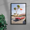 Drive-Thru Dreamin contemporary wall art print by Deston Isas - sold by DROOL