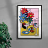 Apero contemporary wall art print by Paolinoshka - sold by DROOL