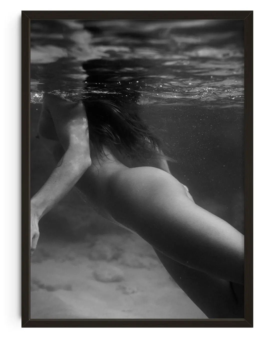 Submerged Soul contemporary wall art print by Gregory Tauziac - sold by DROOL