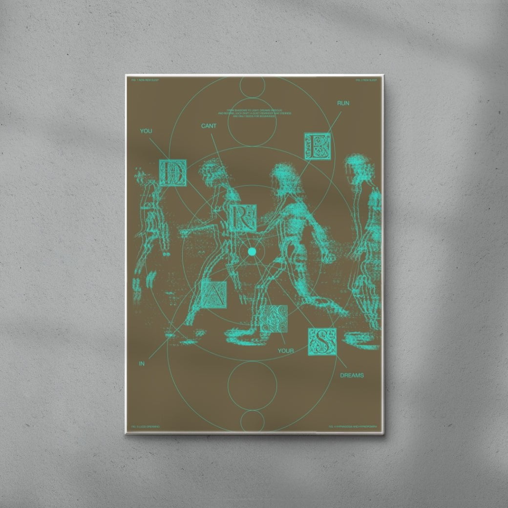 Dreams contemporary wall art print by Coveposter - sold by DROOL
