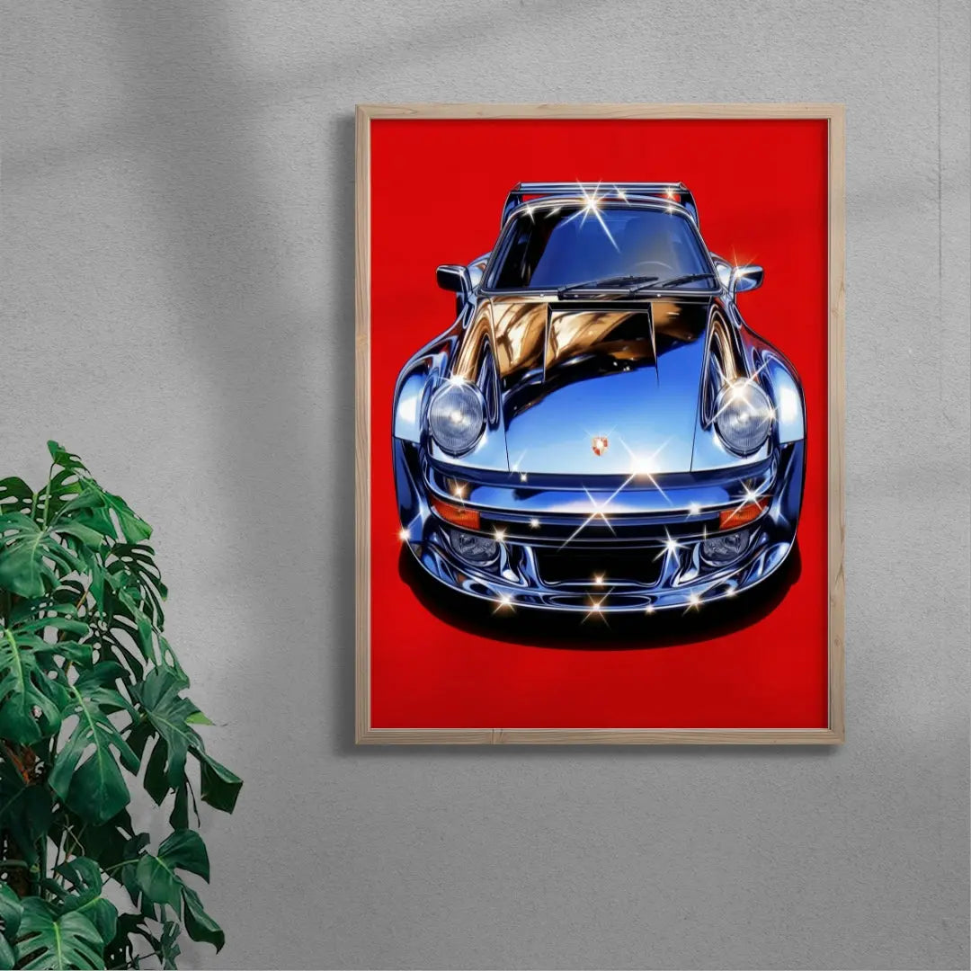 Chrome Porsche