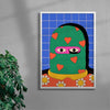 See You contemporary wall art print by Azaazelus - sold by DROOL